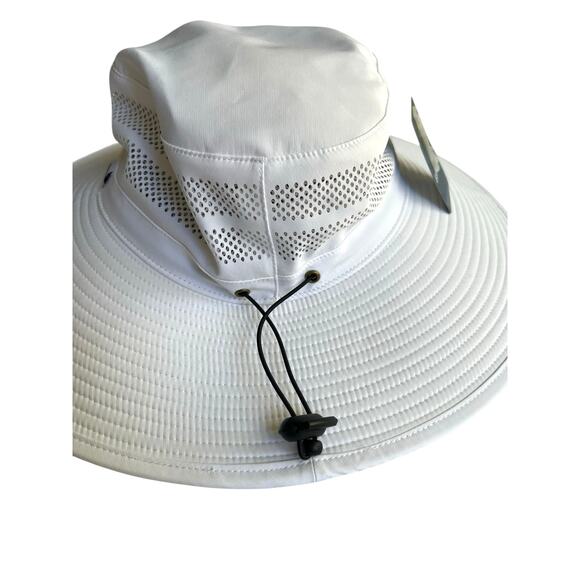 Callaway Elements Big Spring Golf Club Sun Hat White 4” Brim Size L - Picture 6 of 9